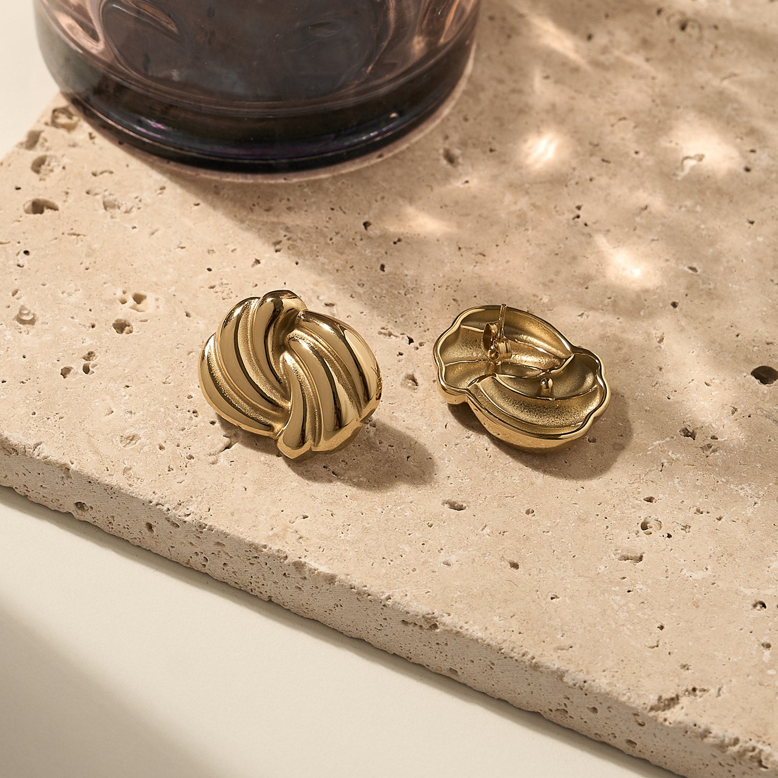 Vela Twist Studs
