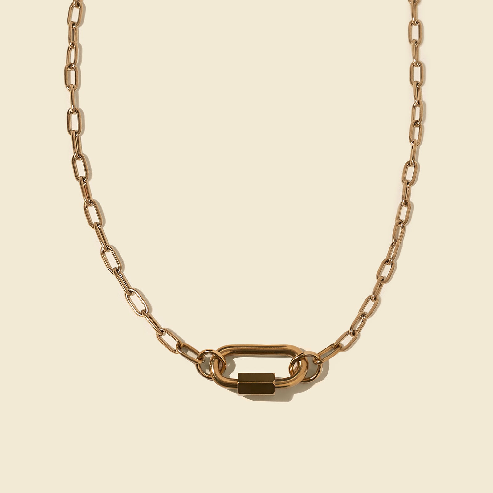 Gold Link Necklace