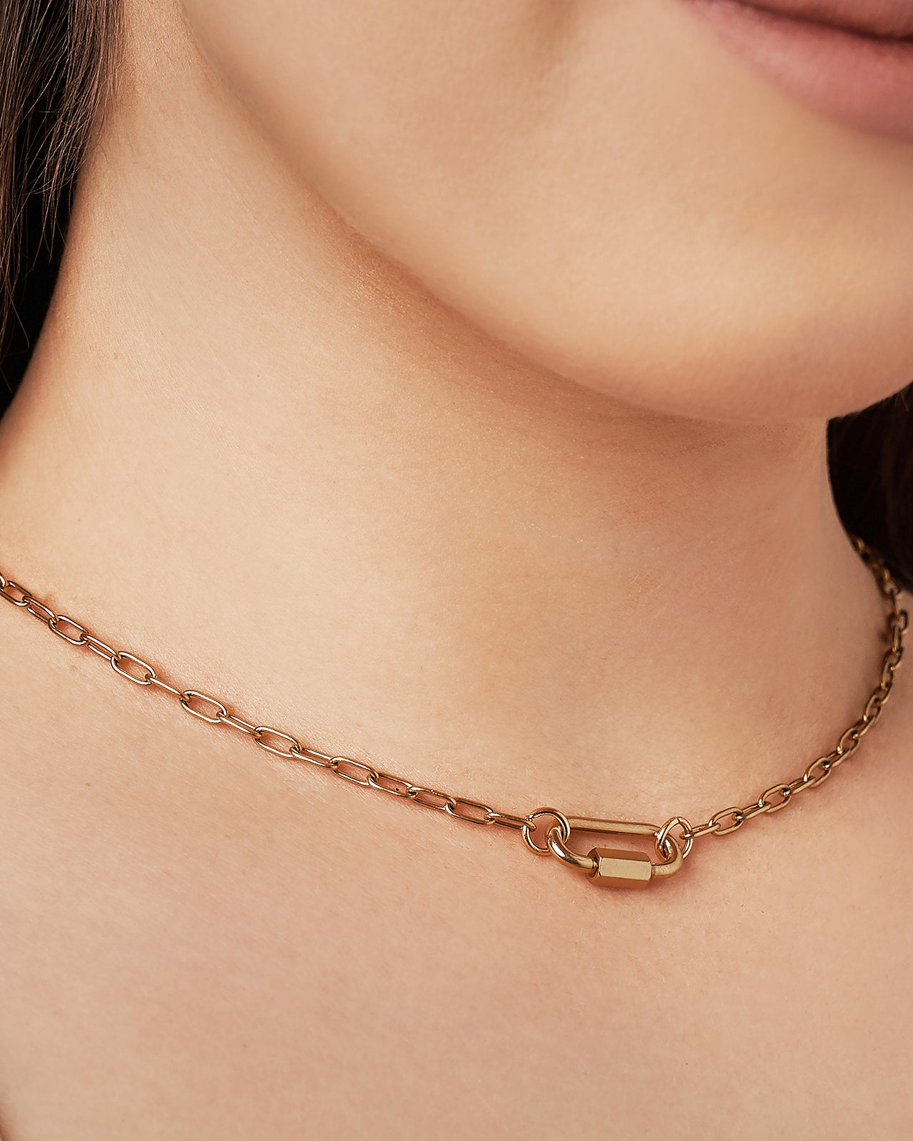 Gold Link Necklace