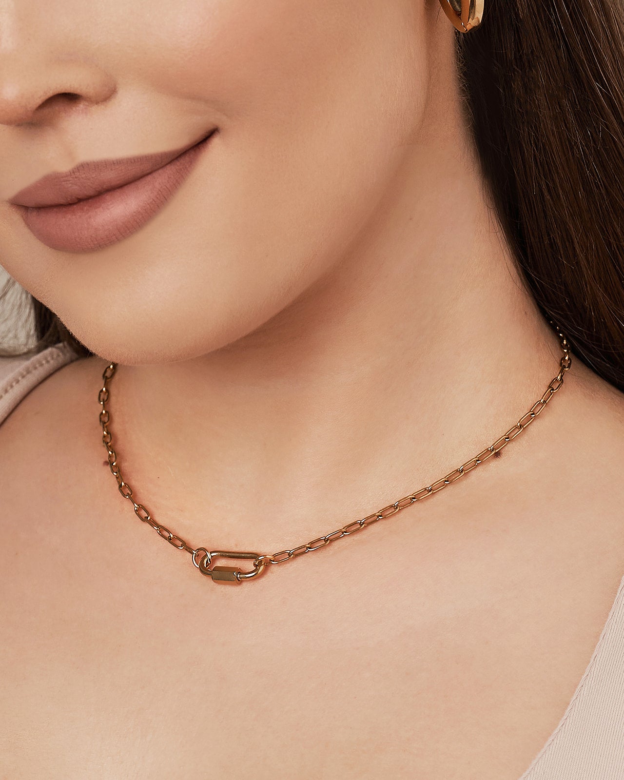 Gold Link Necklace